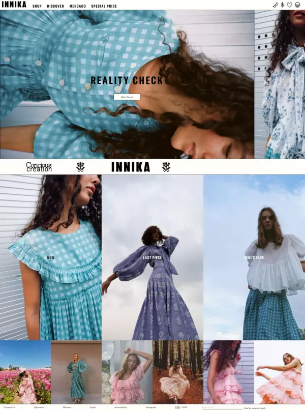 Innika Choo                  – SG INNIKA - Ecommerce design inspiration