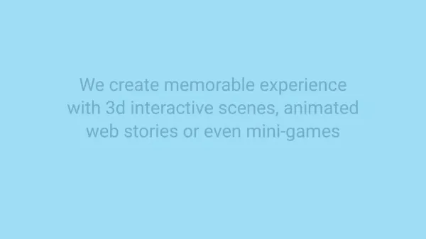 Third Dimension - website design inspiration