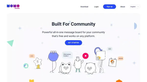 MOMO BOARD - Free Community App, Group App, Chat, Cloud Storage