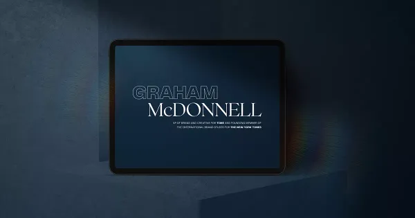 Graham McDonnell - VP of Brand and Creative