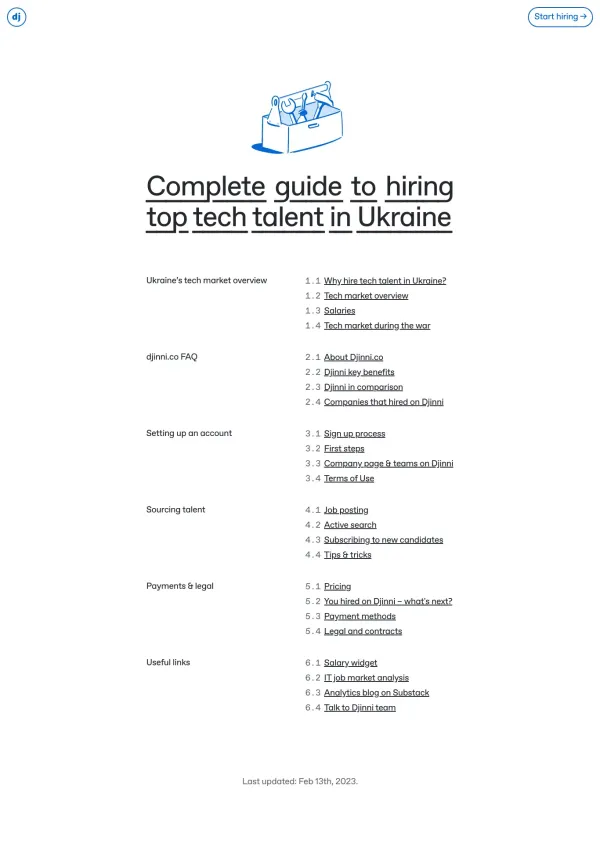 Complete guide to hiring top tech talent in Ukraine