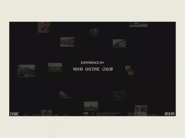 DARC ROOM / PHOTOGRAPHY PORTFOLIO - Portfolio design inspiration