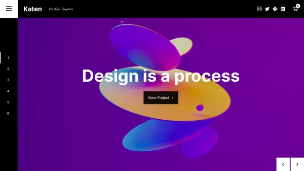 Katen - Webflow Ecommerce website template