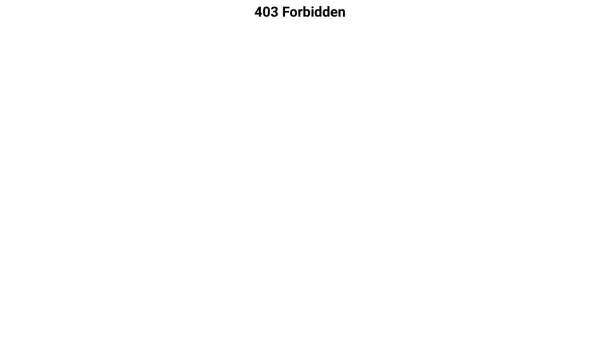 403 Forbidden - website design inspiration