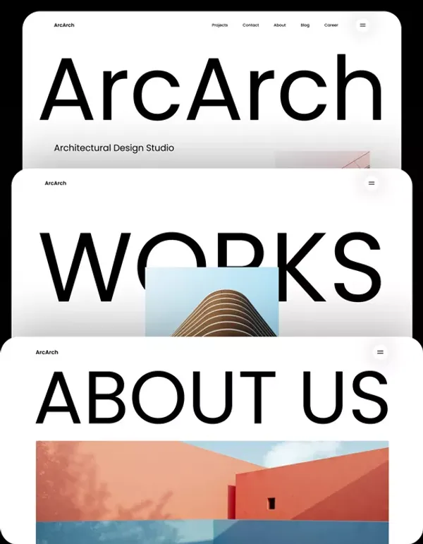 ArcArch - Webflow Ecommerce website template