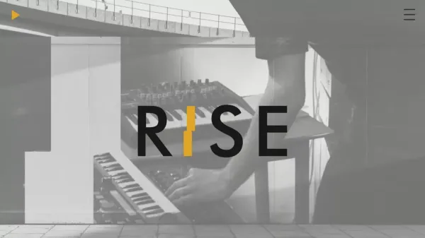 We are Rise - Landing design inspiration