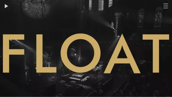 We are Float - Landing design inspiration