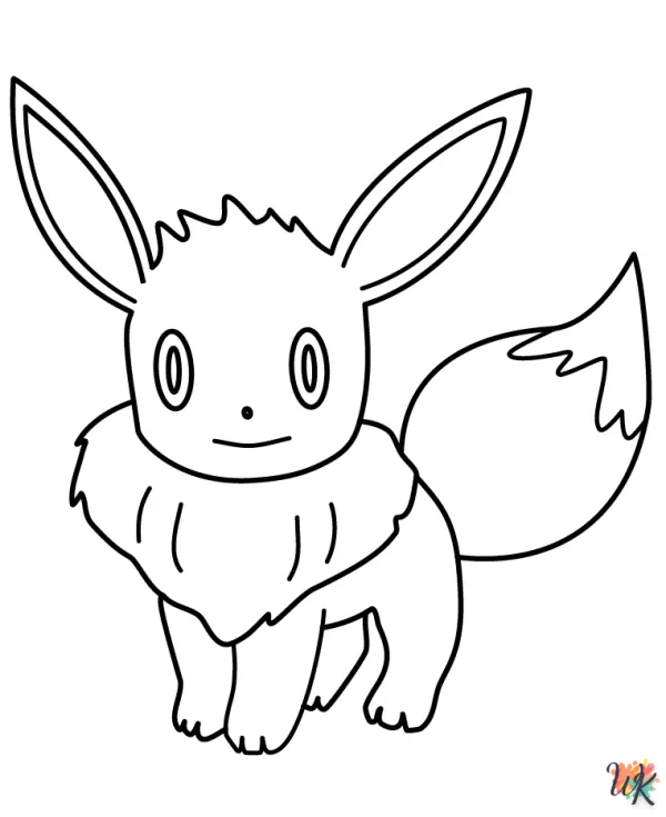 Eevee Kleurplaten | Printen Online Bij Kleurplaten WK - Other design inspiration