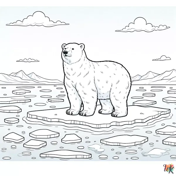 Ijsbeer Kleurplaten Nieuwste Voor Kinderen - Other design inspiration