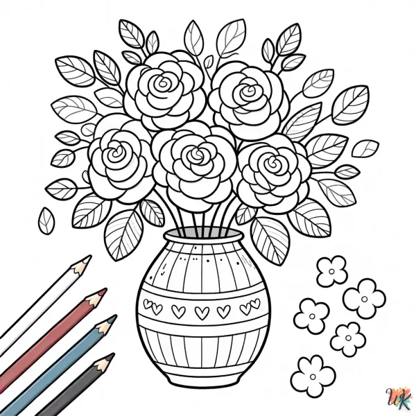 Roos Kleurplaat Meest Uniek Printen En Kleuren Online - Other design inspiration