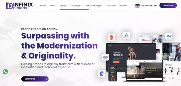 Superior Web Design Company that Revitalize Your Online Identity | Infinix Designs UK