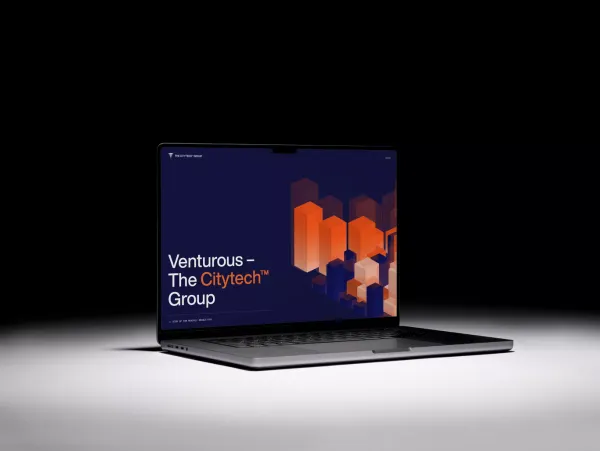 A Smart City Technology Company of the Future | Venturous - Landing design inspiration