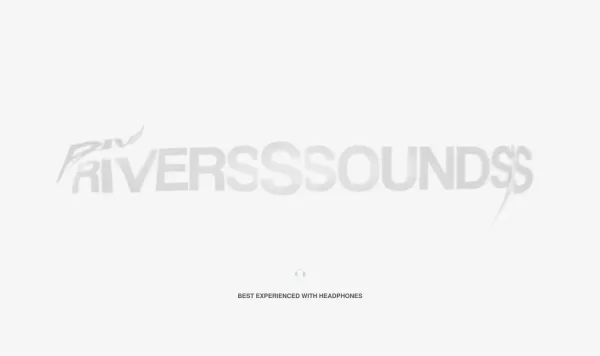 RIVERSSSOUNDS - website design inspiration