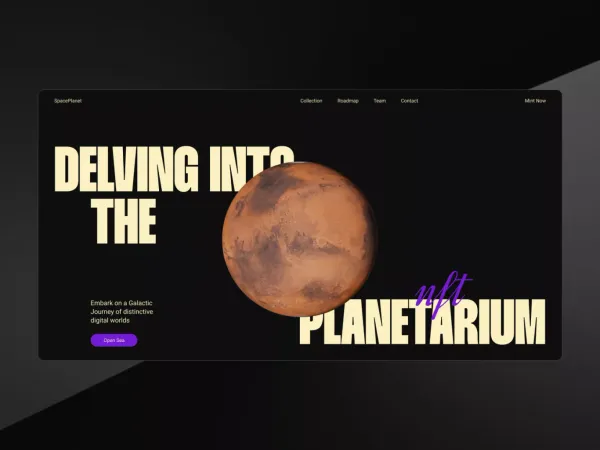 Explore the Cosmos: NFT Planet Collection