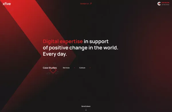 Xfive - Digital expertise for a positive change in the world