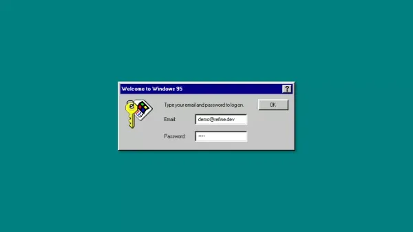 refine win95 example - website design inspiration