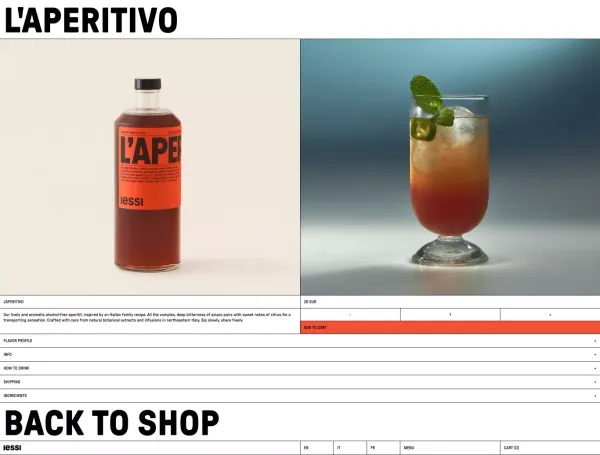 iessi - Ecommerce design inspiration