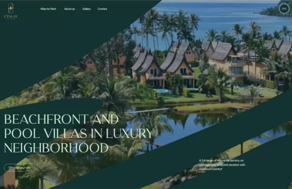 Utalay Koh Chang – Pool Villas in luxury neighborhood
