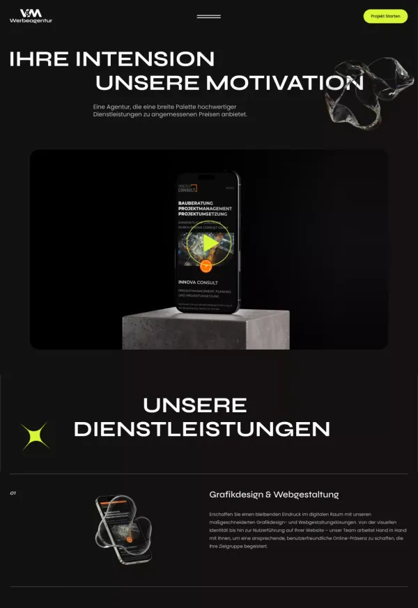 Startseite - V&M Werbeagentur