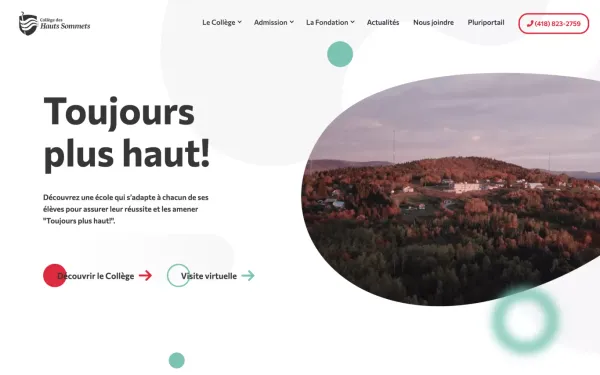 Projet web du Collège des Hauts Sommets | Uroboro