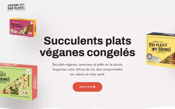 Projet Web Végane, mais pas plate | Uroboro