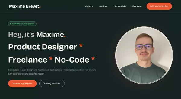 Maxime Brevet - Product Designer Freelance