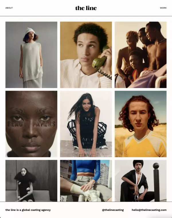 the line - global casting agency