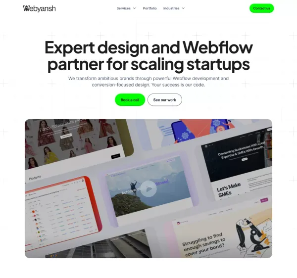 Webyansh | UX design and Webflow development agency