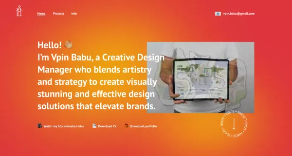 Vpin Babu - Sr. Creative Designer | Dubai