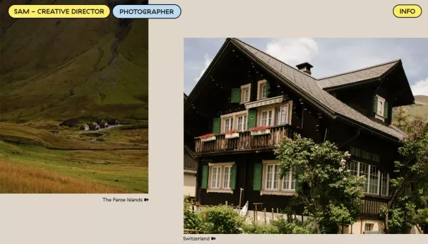 Samantha Clark — photo - Portfolio design inspiration