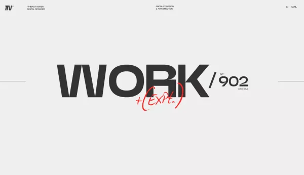 Thibaut Noyer - Digital Designer - Product design & Art Direction