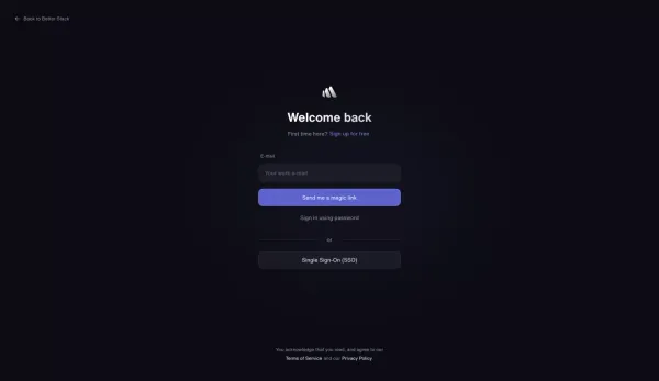 Sign in | Better Stack - Sign Up design inspiration