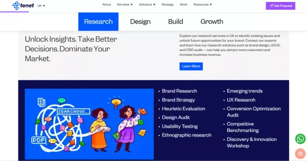 UI UX Design, Development & Growth Marketing Agency UK