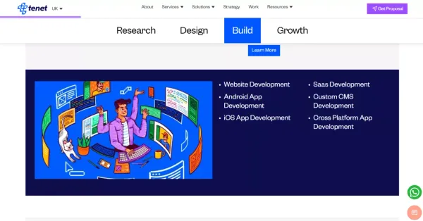UI UX Design, Development & Growth Marketing Agency UK