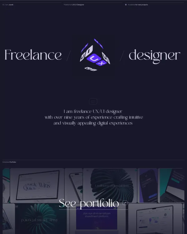 Freelance UX/UI designer