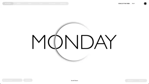 Monday - Other design inspiration