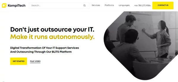 IT Support Services and Outsourcing - KompiTech IT Services