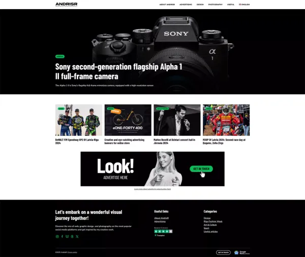 Creative world - AndrisR - Portfolio design inspiration