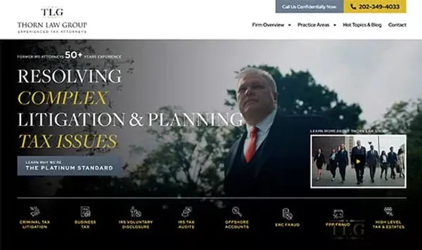 Washington DC Tax Attorney | Solution-Focused | Thorn Law Group