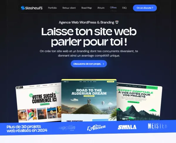 Agence Slasheurs | Laissez votre site web parlez pour vous !