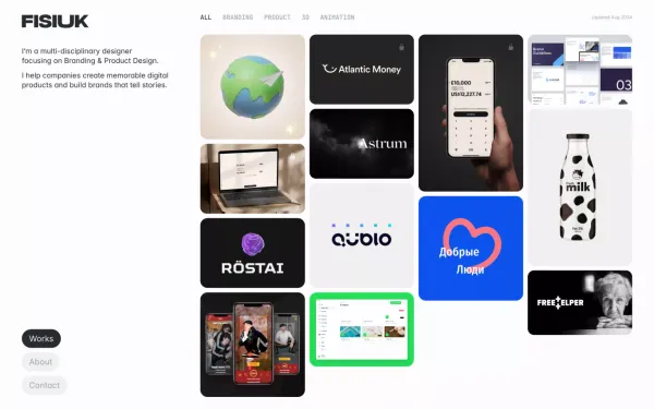 Ilya Fisiuk â¢ Branding & Product Designer