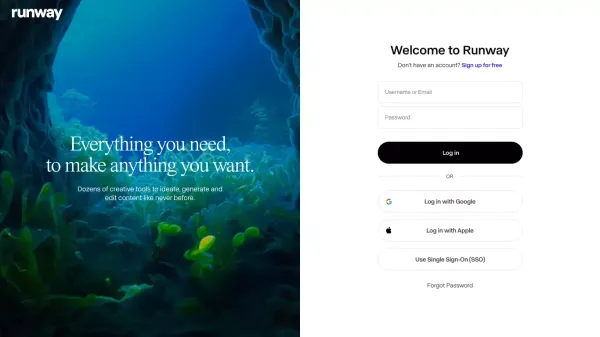 Runway - Sign Up design inspiration