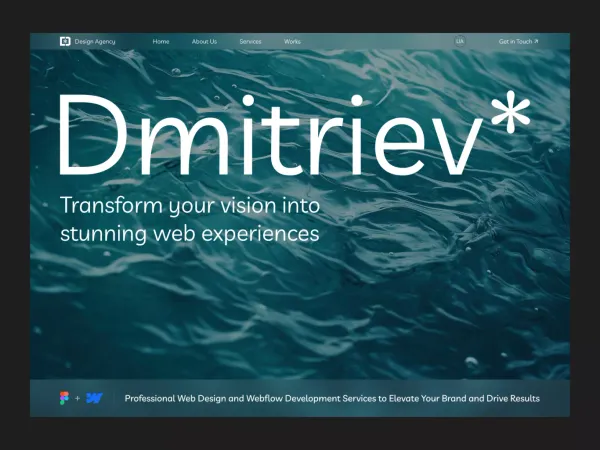Dmitriev Agency | UI/UX Design & Web Development