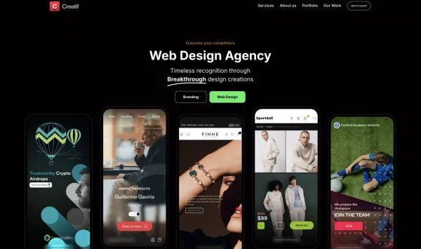 Creatif Agency - Innovative Web Design & Branding Solutions