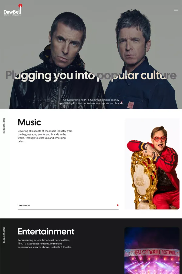 DawBell | Music PR & Entertainment PR | London