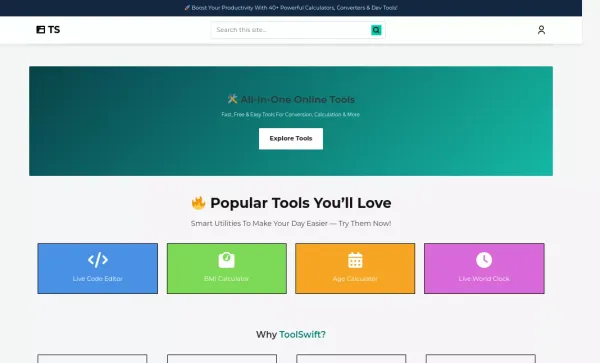 Home - ToolSwift