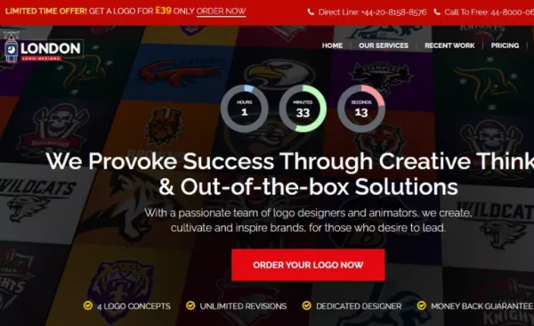 415 Unsupported Media Type - Landing design inspiration