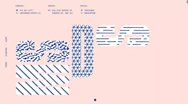 M-S-D-S Studio - Portfolio design inspiration
