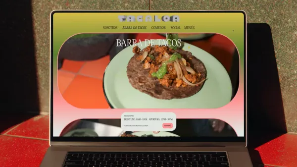 Tacaloa - Landing design inspiration