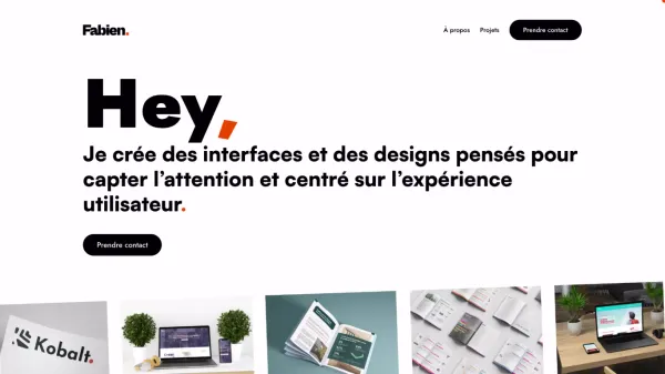 Accueil - Fabien Bertrand | Portfolio